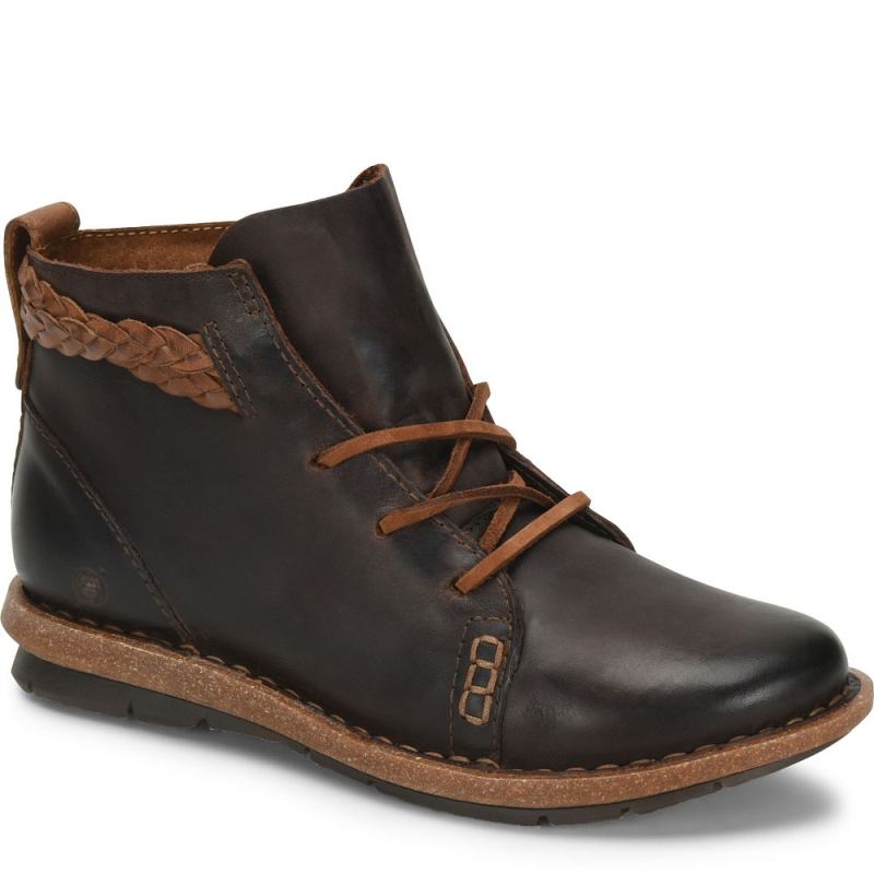 Born Women's Temple Boots - Dark Castano (Brown)