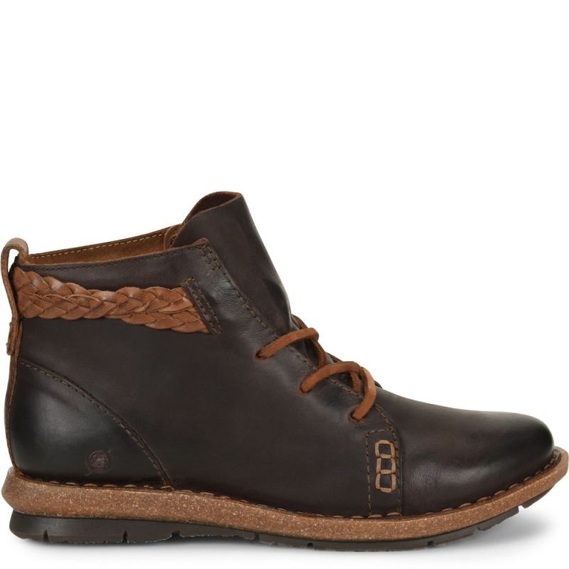 Born Women's Temple Boots - Dark Castano (Brown)