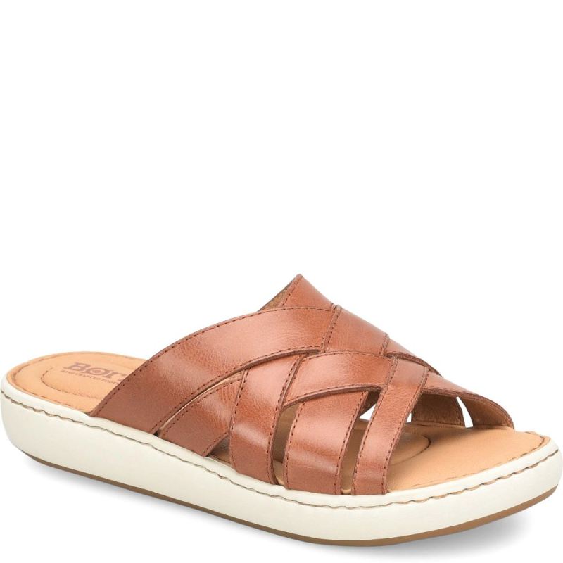 Born Women's Jenny Sandals - Cognac (Brown)