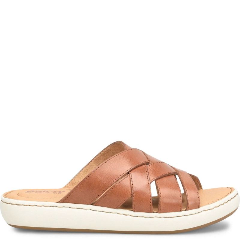 Born Women's Jenny Sandals - Cognac (Brown)