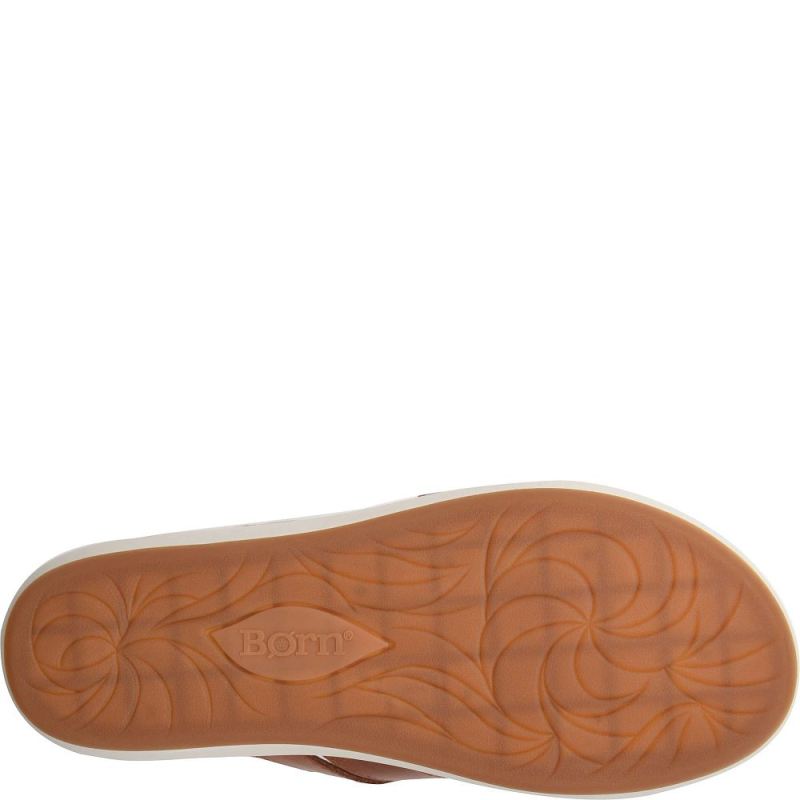 Born Women's Jenny Sandals - Cognac (Brown)