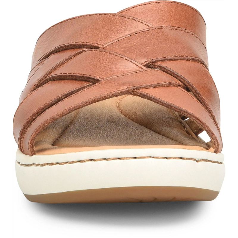 Born Women's Jenny Sandals - Cognac (Brown)