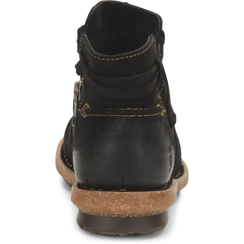 Born Women's Tarkiln Boots - Black Distressed (Black)