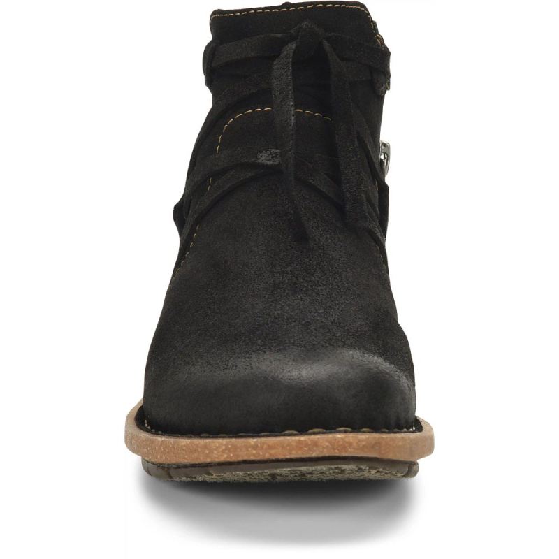 Born Women's Tarkiln Boots - Black Distressed (Black)