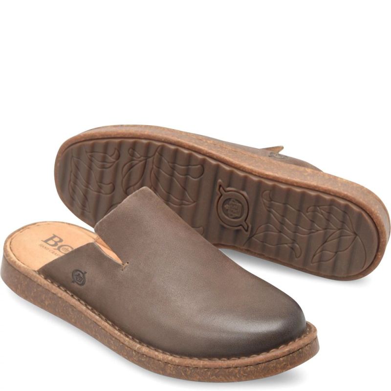 Born Women's Selina Clogs - Taupe Distressed (Brown)