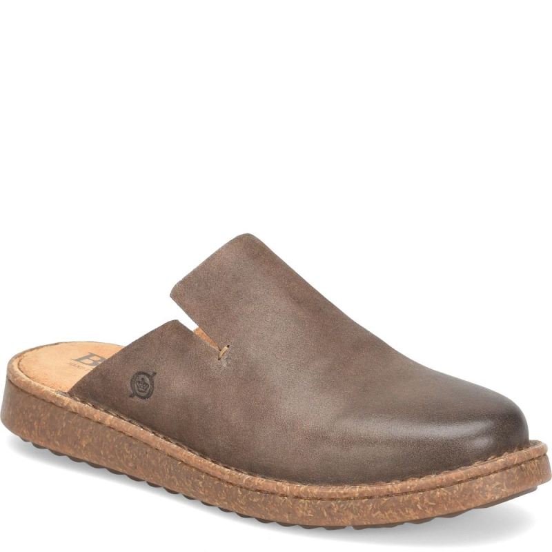 Born Women's Selina Clogs - Taupe Distressed (Brown)