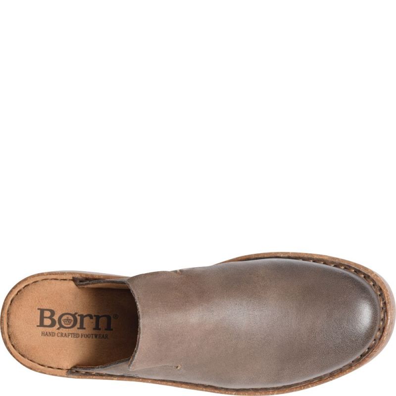 Born Women's Selina Clogs - Taupe Distressed (Brown)