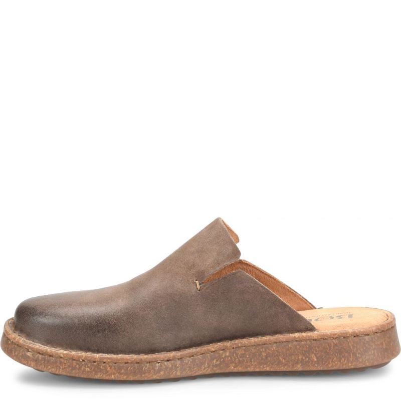 Born Women's Selina Clogs - Taupe Distressed (Brown)