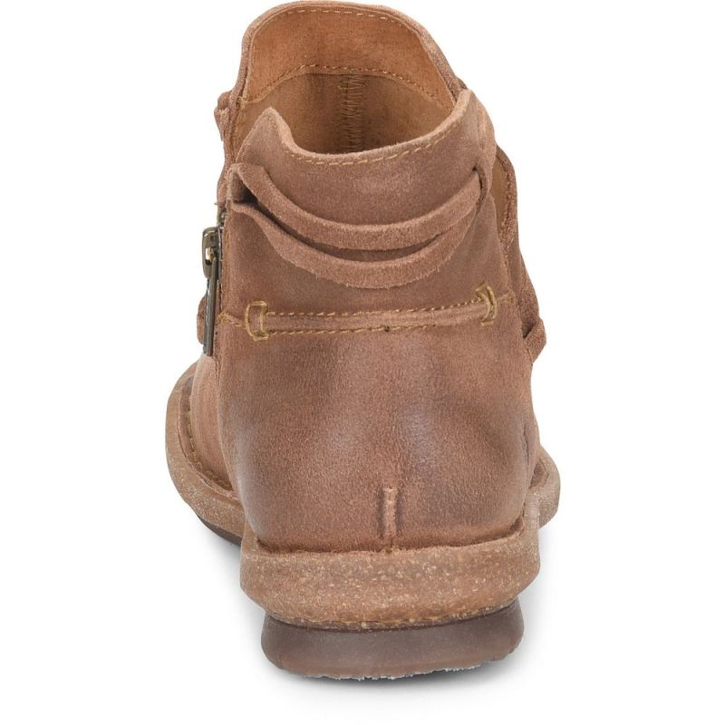 Born Women's Tarkiln Boots - Toast Almond Distressed (Tan)