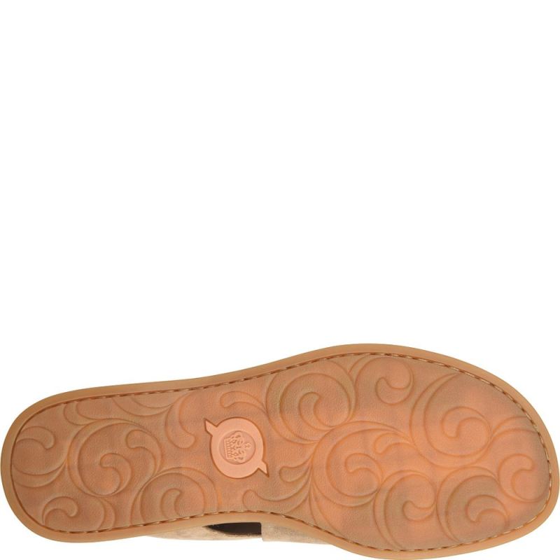 Born Women's Iwa Sandals - Taupe Suede (Tan)