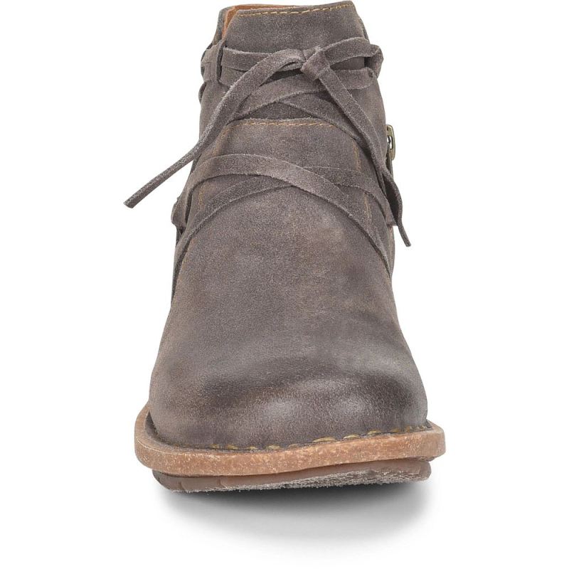 Born Women's Tarkiln Boots - Wet Weather Distressed (Grey)