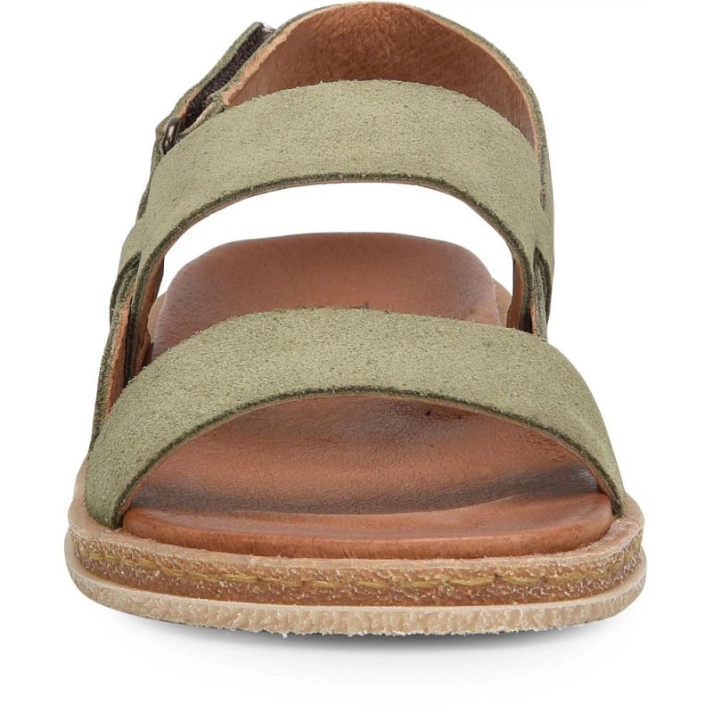 Born Women's Cadyn Sandals - Loden Green suede (Green)