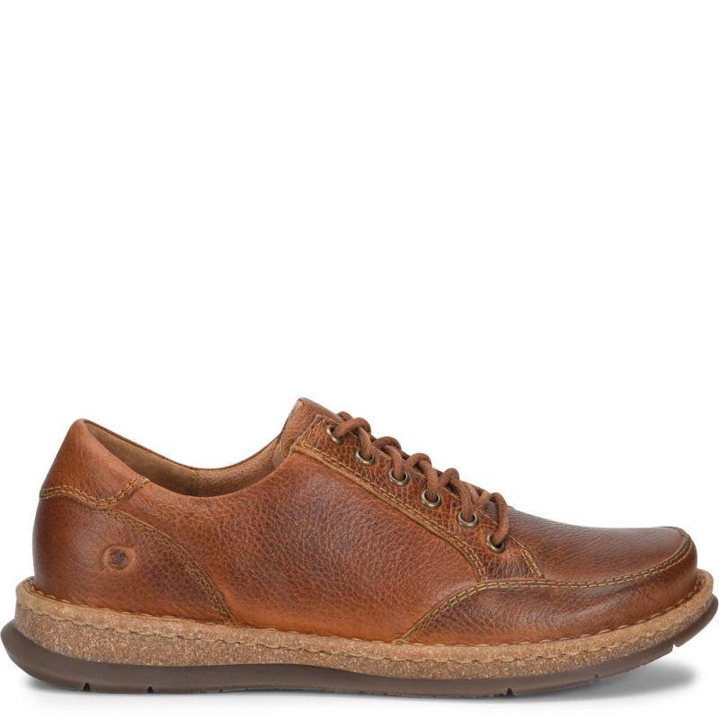 Born Men's Bronson Slip-Ons & Lace-Ups - Saddle Tan (Brown)