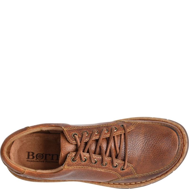 Born Men's Bronson Slip-Ons & Lace-Ups - Saddle Tan (Brown)