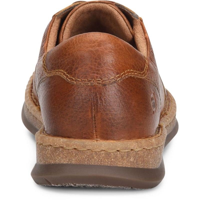 Born Men's Bronson Slip-Ons & Lace-Ups - Saddle Tan (Brown)