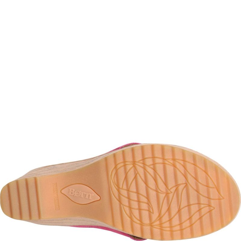 Born Women's Nora Sandals - Dark Peonia (Pink)