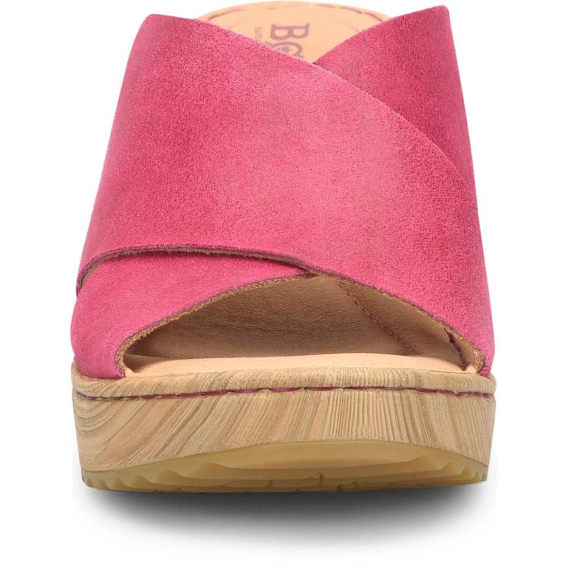 Born Women's Nora Sandals - Dark Peonia (Pink)