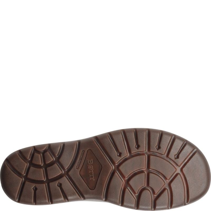 Born Men's Nigel 3-Eye Slip-Ons & Lace-Ups - Cocoa Brown (Brown)