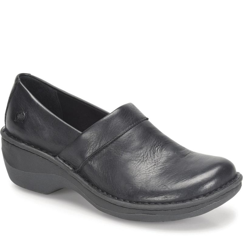 Born Women's Toby Duo Clogs - Black