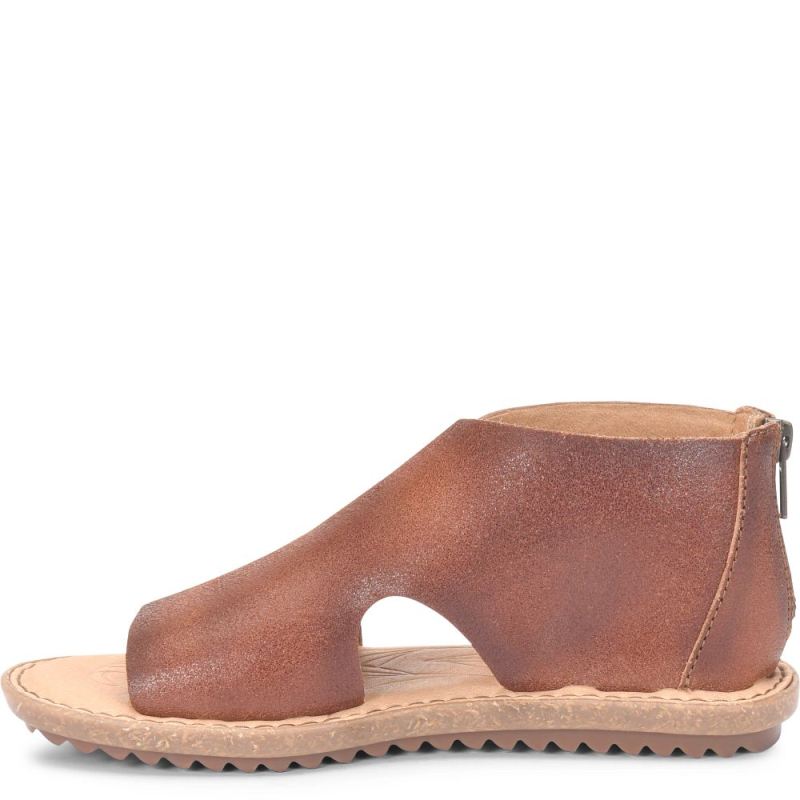 Born Women's Maren Sandals - Dark Tan Bourbon (Brown)