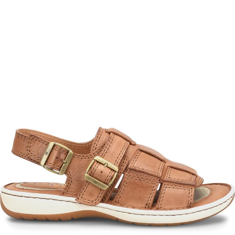 Born Men's Miguel Sandals - Terra (Brown)