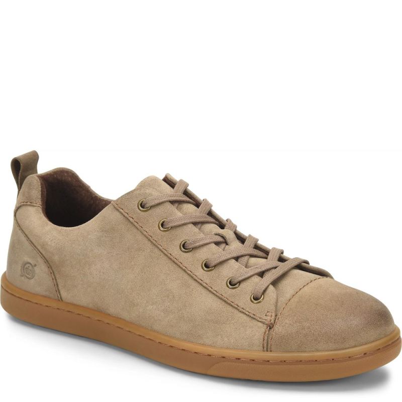 Born Men's Allegheny Slip-Ons & Lace-Ups - Taupe Calicante Suede