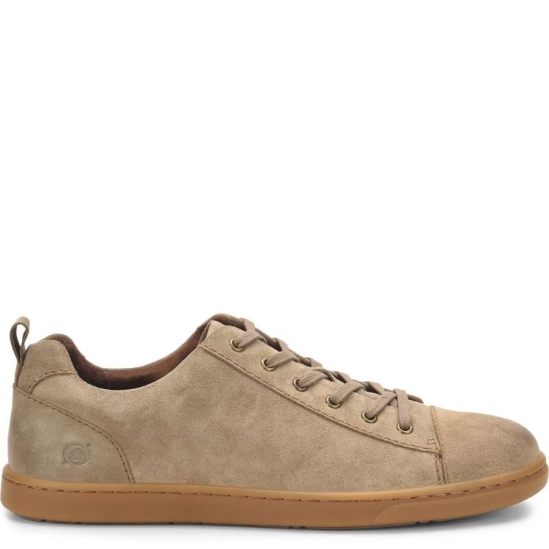 Born Men's Allegheny Slip-Ons & Lace-Ups - Taupe Calicante Suede