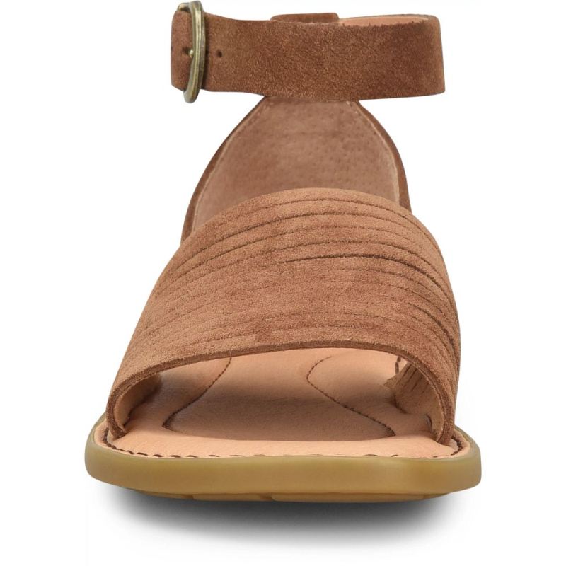 Born Women's Margot Sandals - Earth Suede (Brown)