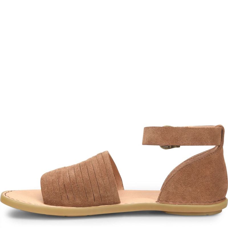 Born Women's Margot Sandals - Earth Suede (Brown)