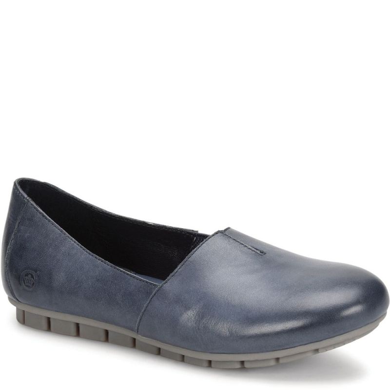 Born Women's Sebra Flats - Navy (Blue)