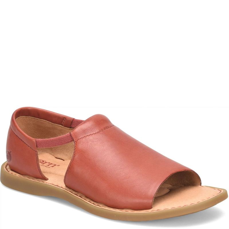 Born Women's Cove Modern Sandals - Red Mattone (Red)