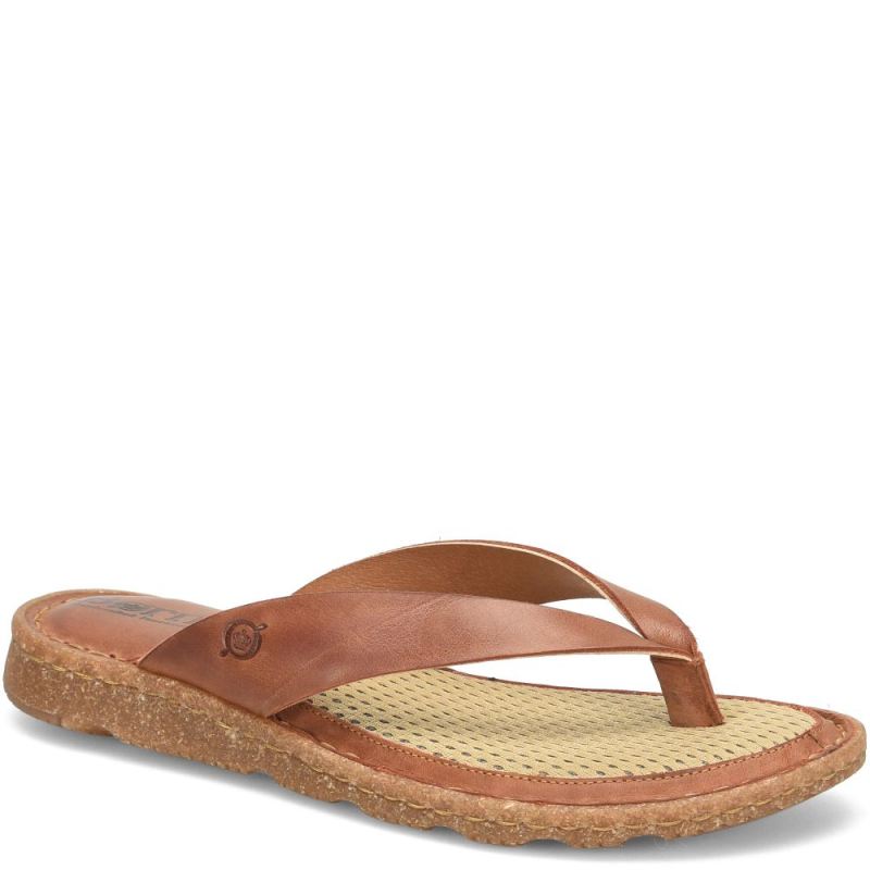 Born Women's Bora Basic Sandals - Light Brown (Brown)