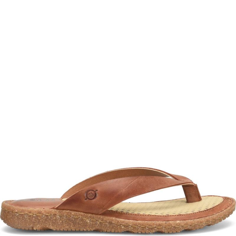 Born Women's Bora Basic Sandals - Light Brown (Brown)