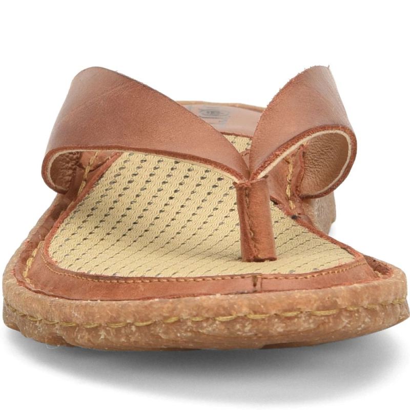 Born Women's Bora Basic Sandals - Light Brown (Brown)