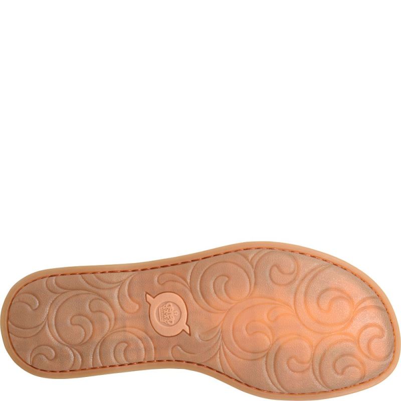 Born Women's Iwa Sandals - Cognac Suede (Brown)