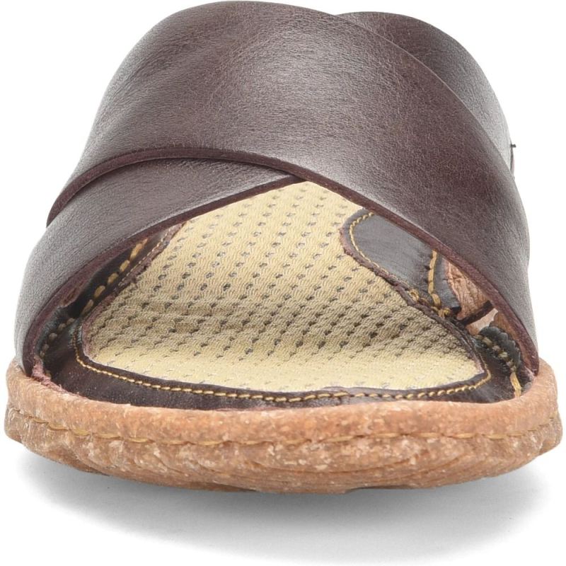 Born Women's Hana Basic Sandals - Dark Brown (Brown)