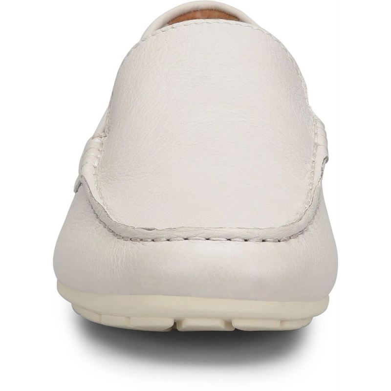 Born Men's Allan Slip-Ons & Lace-Ups - White Sea Salt (White)