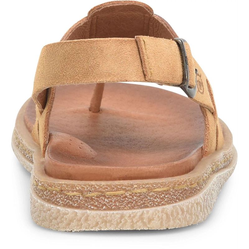 Born Women's Cammie Sandals - Camel Suede (Tan)