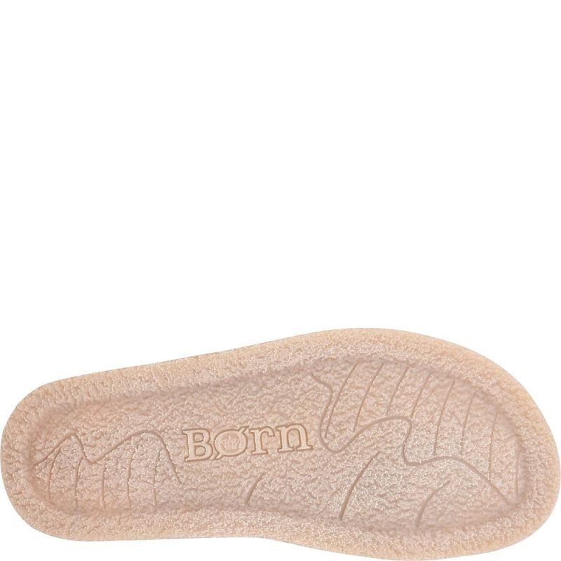 Born Women's Cammie Sandals - Camel Suede (Tan)