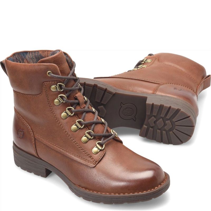 Born Women's Codi Boots - Sorrel Brown (Brown)