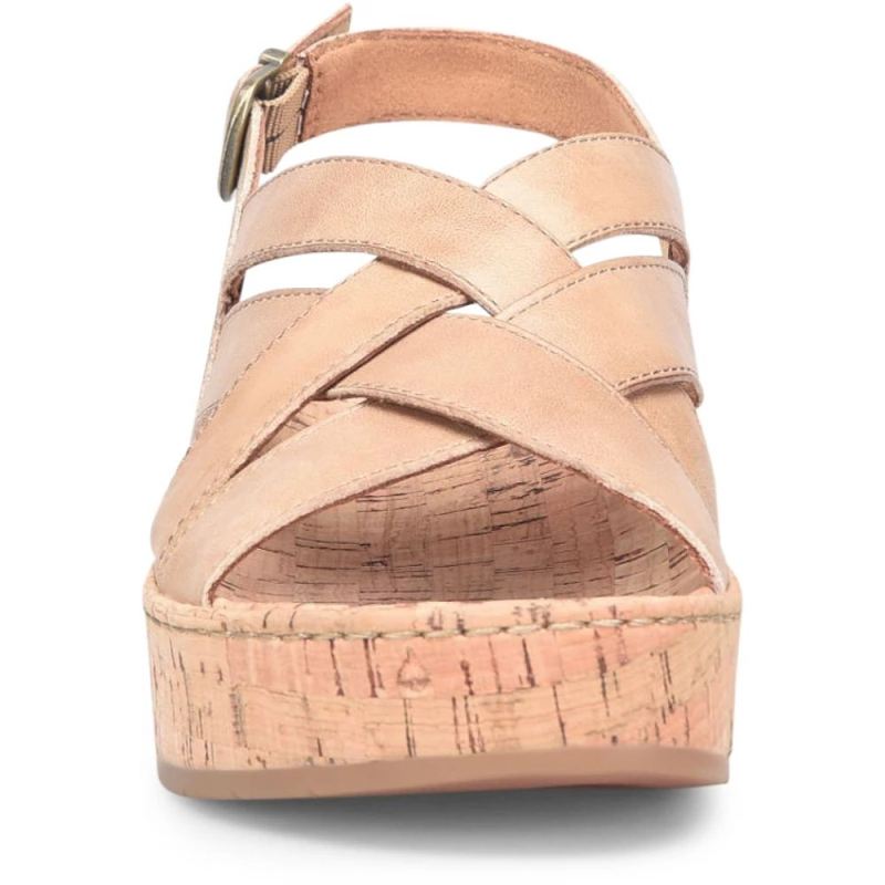 Born Women's Shona Sandals - Natural Sabbia (Tan)