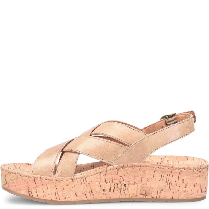 Born Women's Shona Sandals - Natural Sabbia (Tan)