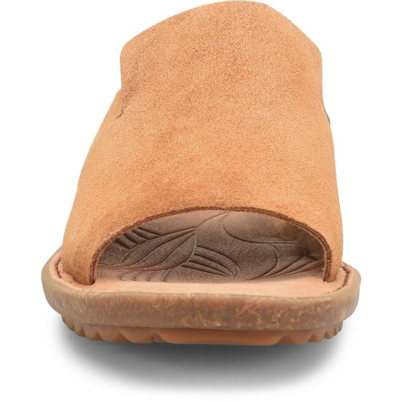 Born Women's Mesilla Sandals - Tan Camel Suede (Brown)