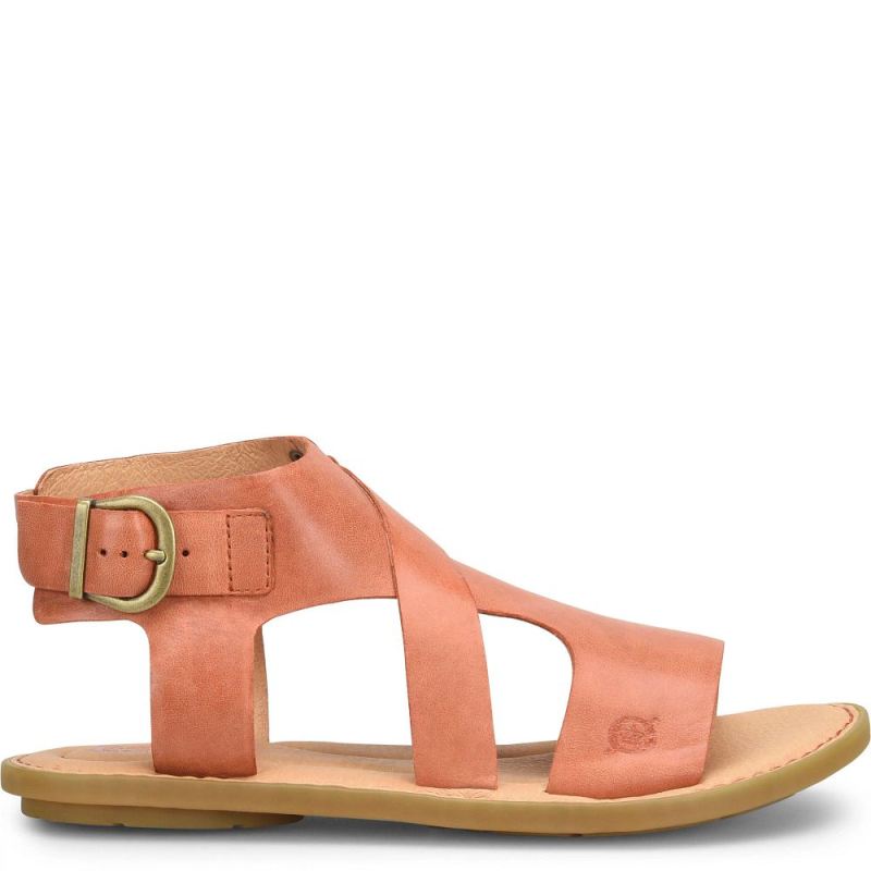 Born Women's Marlowe Sandals - Papaya (Orange)