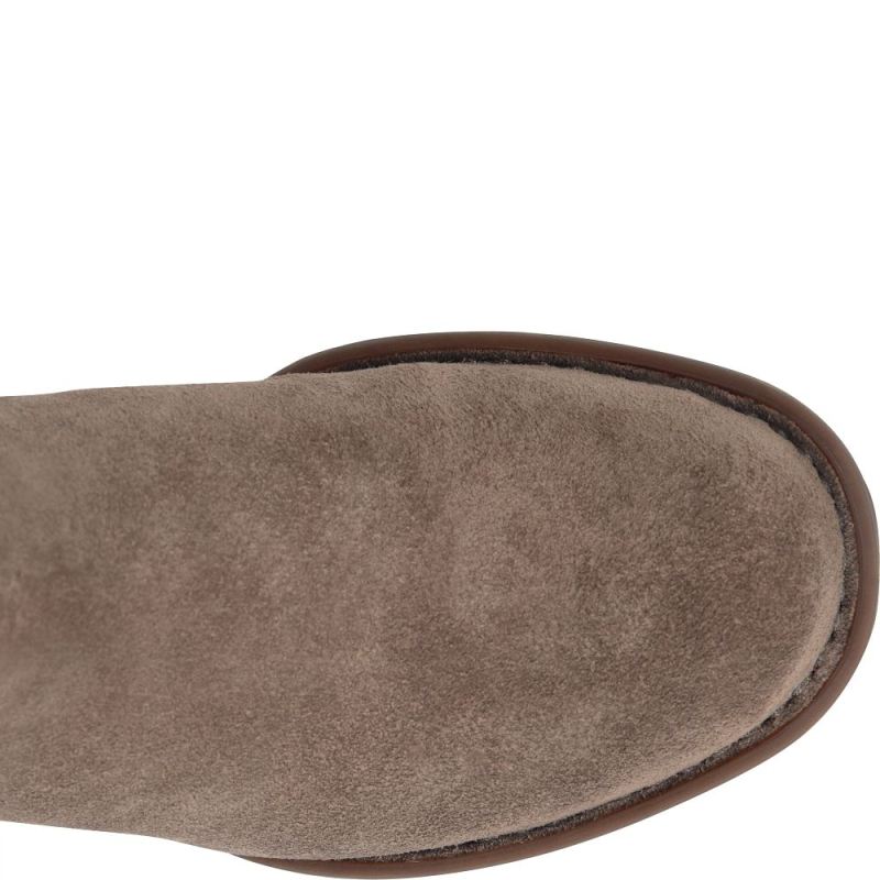 Born Women's Cove Boots - Taupe Mustang Suede (Grey)