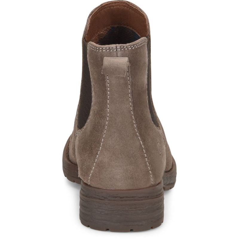 Born Women's Cove Boots - Taupe Mustang Suede (Grey)