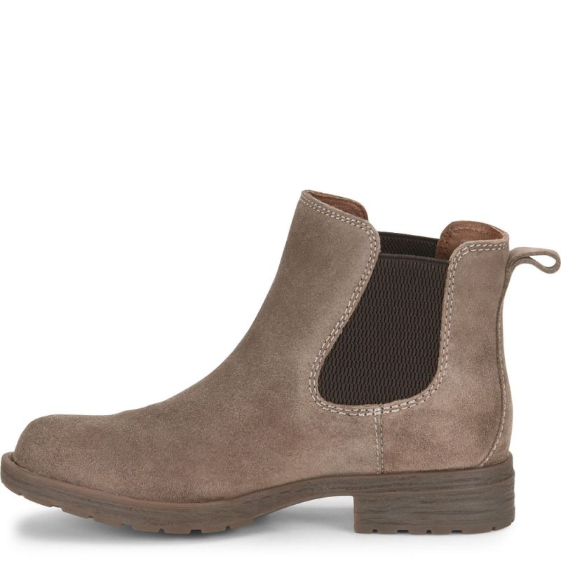 Born Women's Cove Boots - Taupe Mustang Suede (Grey)