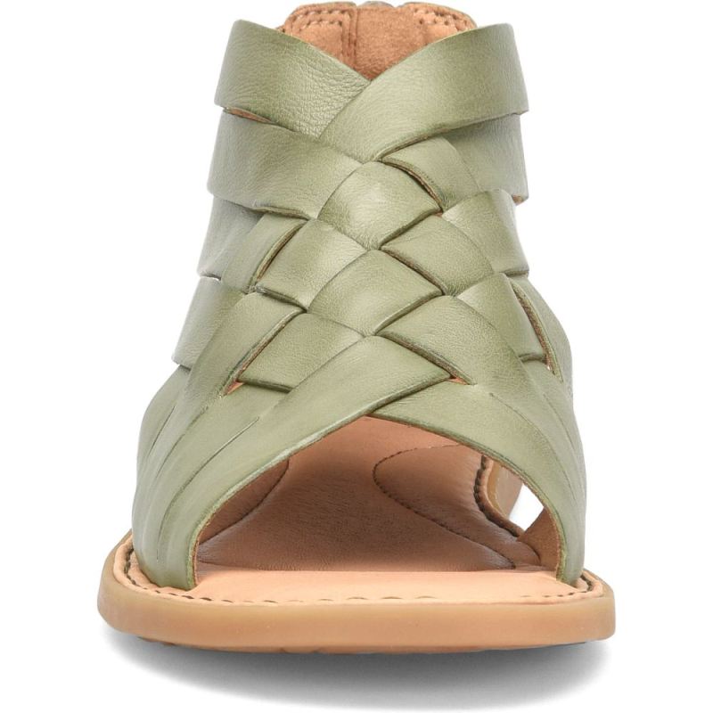 Born Women's Iwa Woven Sandals - Olivea Green (Green)