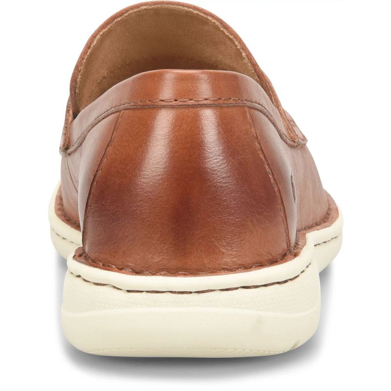 Born Men's Taylor Slip-Ons & Lace-Ups - Cognac (Brown)