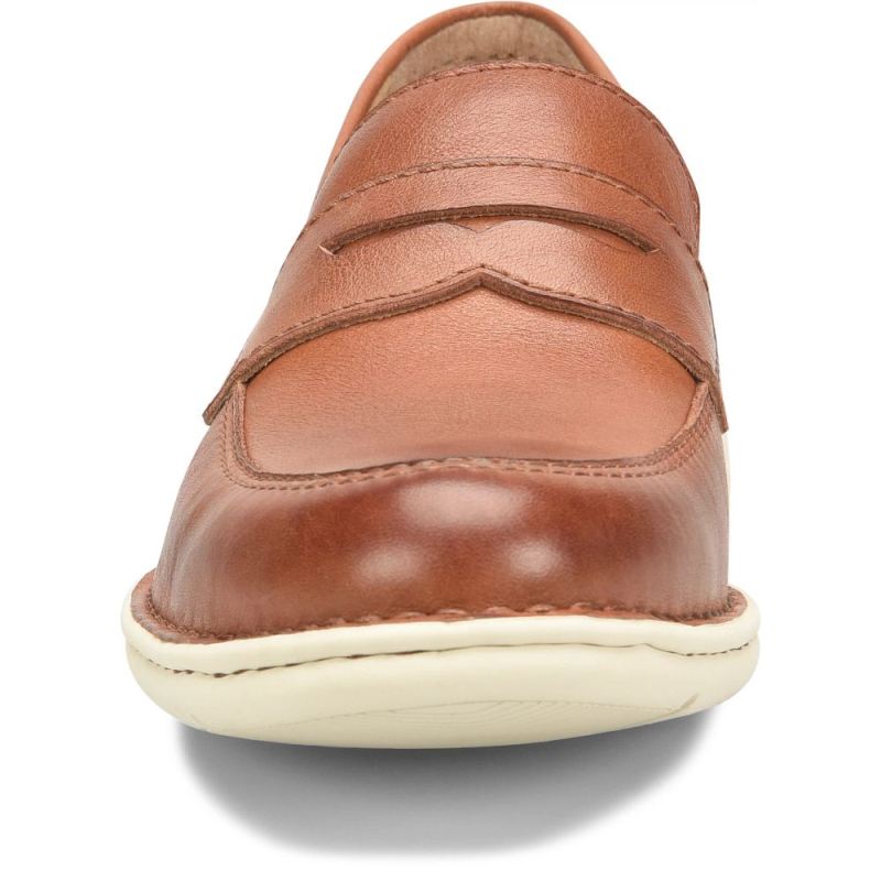 Born Men's Taylor Slip-Ons & Lace-Ups - Cognac (Brown)